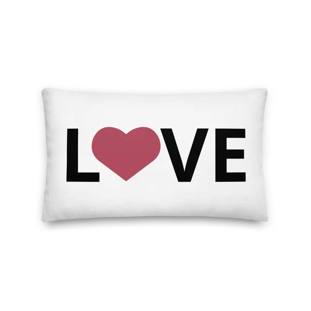 Quick Heart All-Over Print Pillow product image (2)