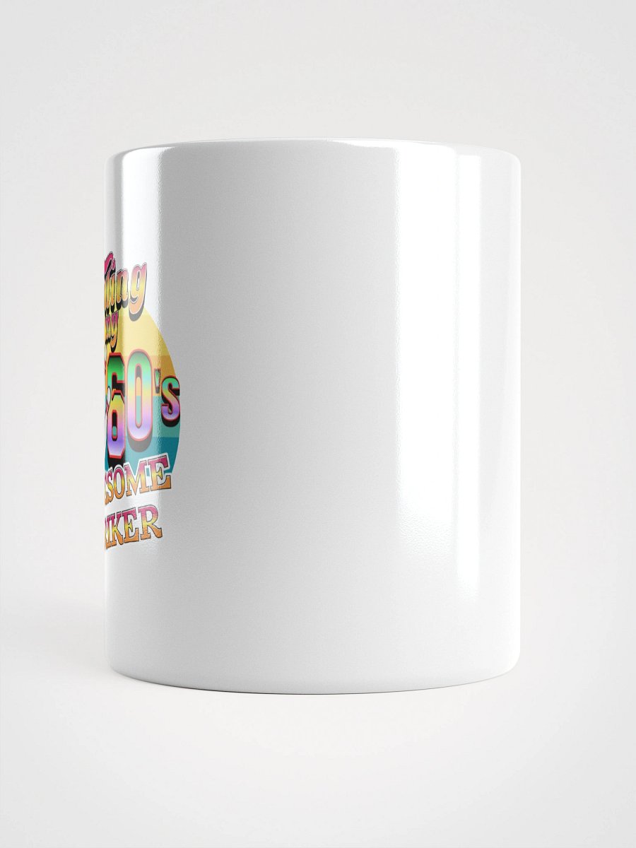Rolling In My 60s Awesome Striker Bowling Fun White Glossy Mug product image (10)