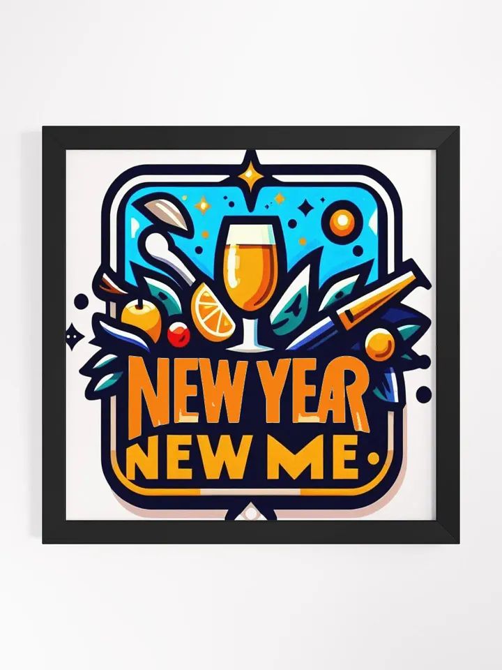 New Year New Me Framed Poster product image (1)
