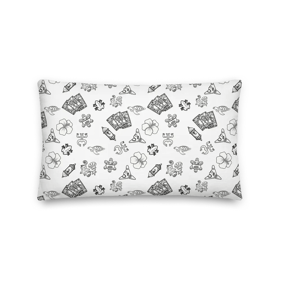 Boricua Pride Puerto Rican Tattoo-Inspired Throw Pillow product image (3)