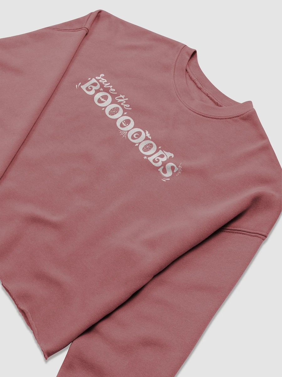 [charity] save the booooobs - white accent product image (5)