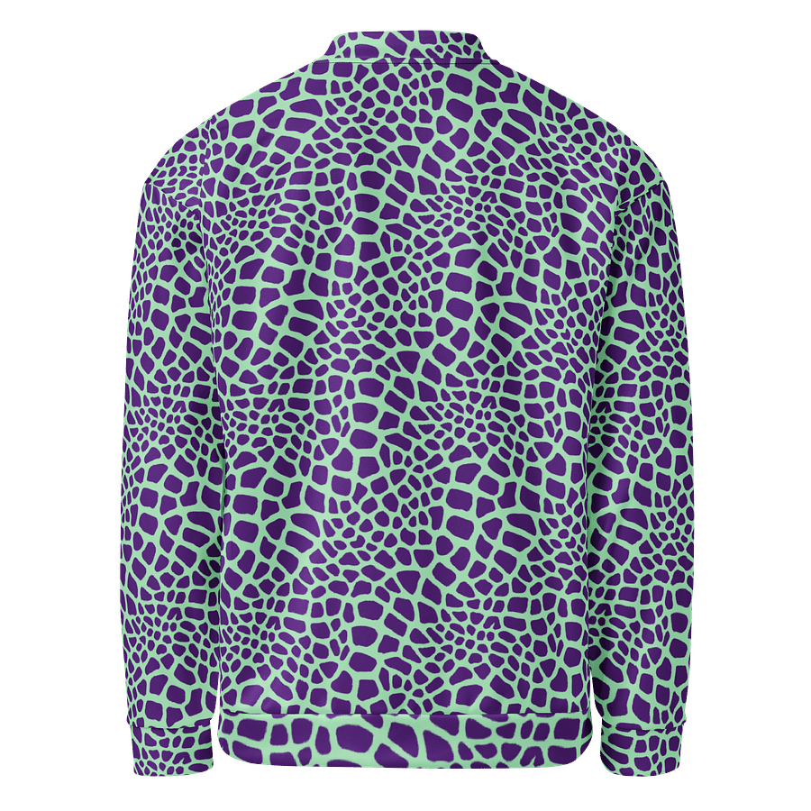 Green Giraffe Bomber Jacket product image (2)