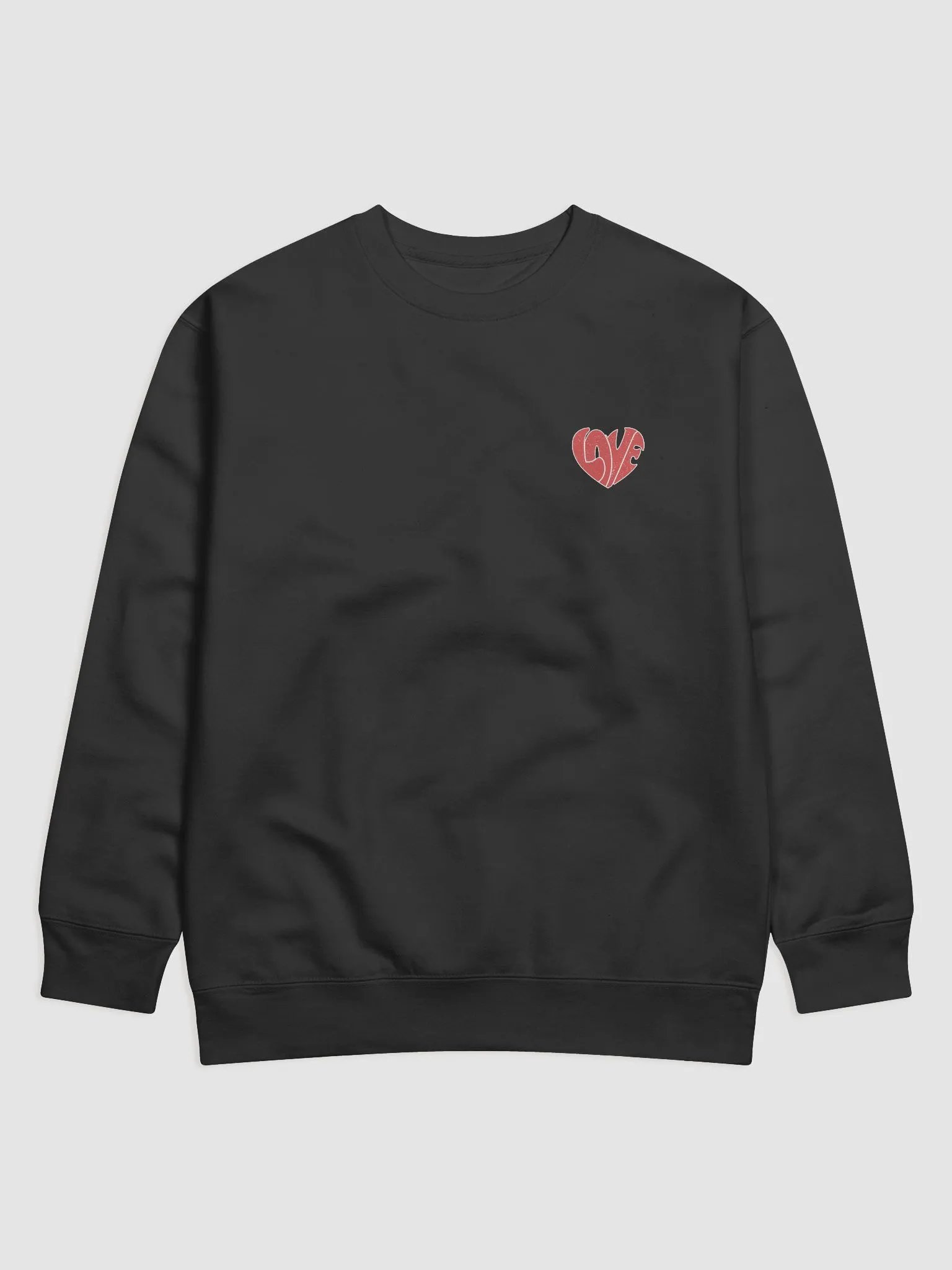 Love Heart Distressed Sweatshirt product image (3)