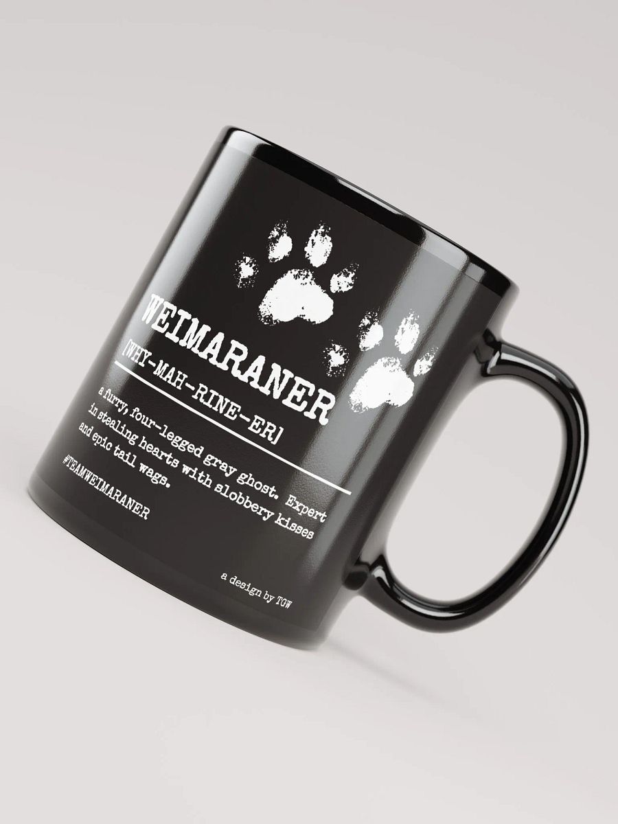 Definition of Weimaraner - Black Glossy Mug product image (3)