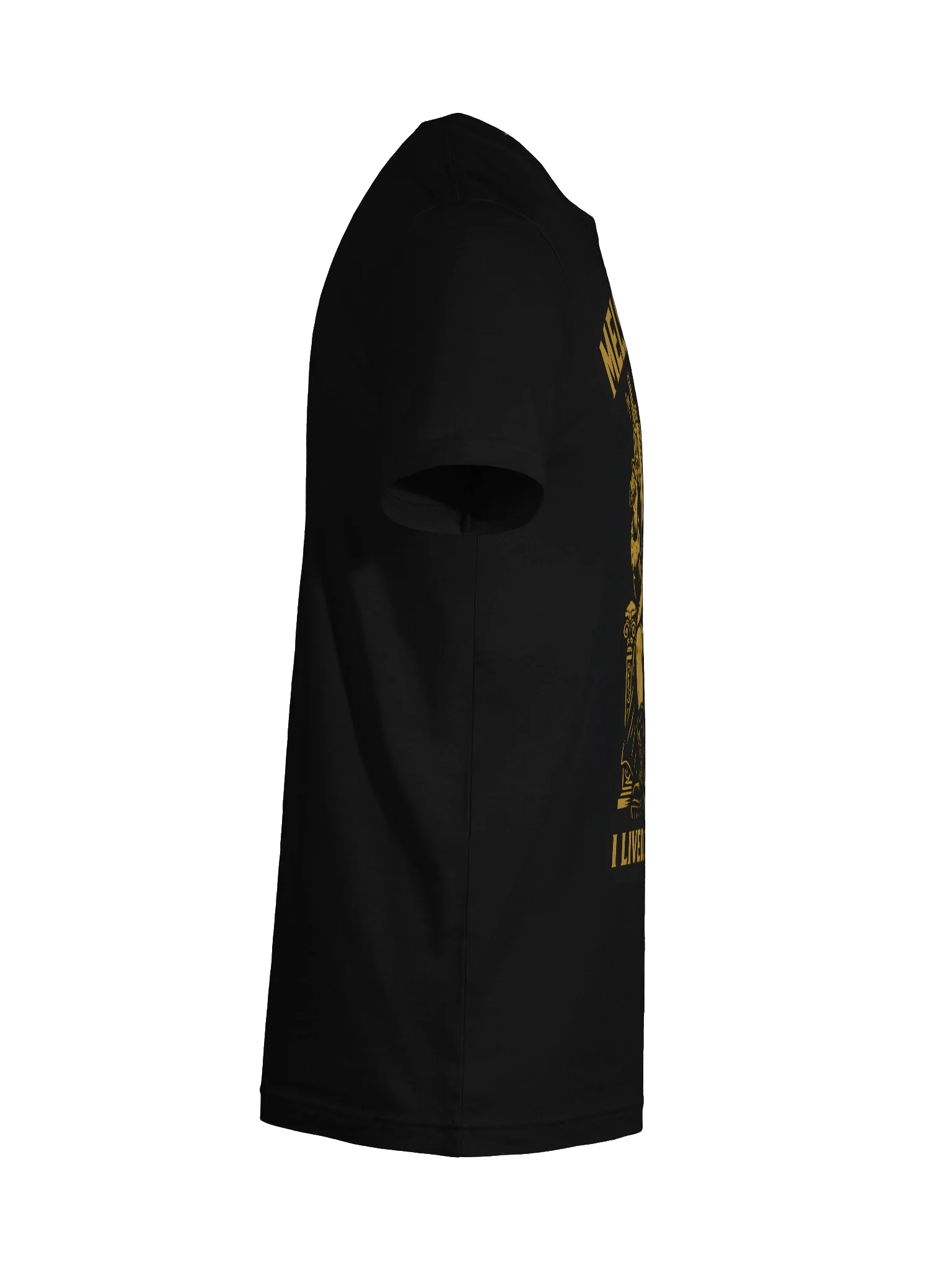 Mel’s Angels “I Lived. You Mad?” Gold T-Shirt – Bella+Canvas Unisex Graphic Tee, Rebel Dog Lover Apparel product image (11)