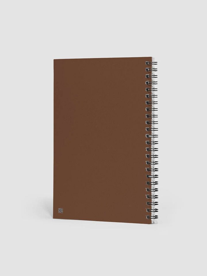 Aesthetic Brown Spiral Notebook product image (2)