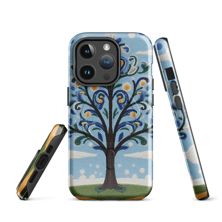 Swirly Tree iPhone® Tough Case product image (3)