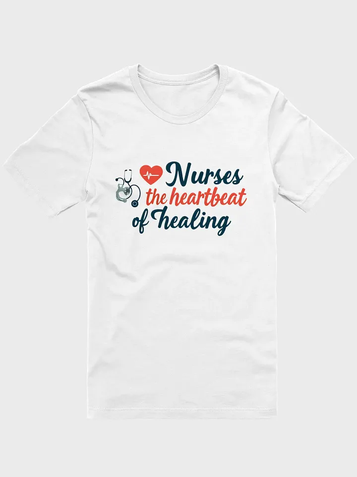 Heartbeat of Healing Nurse T-Shirt product image (1)