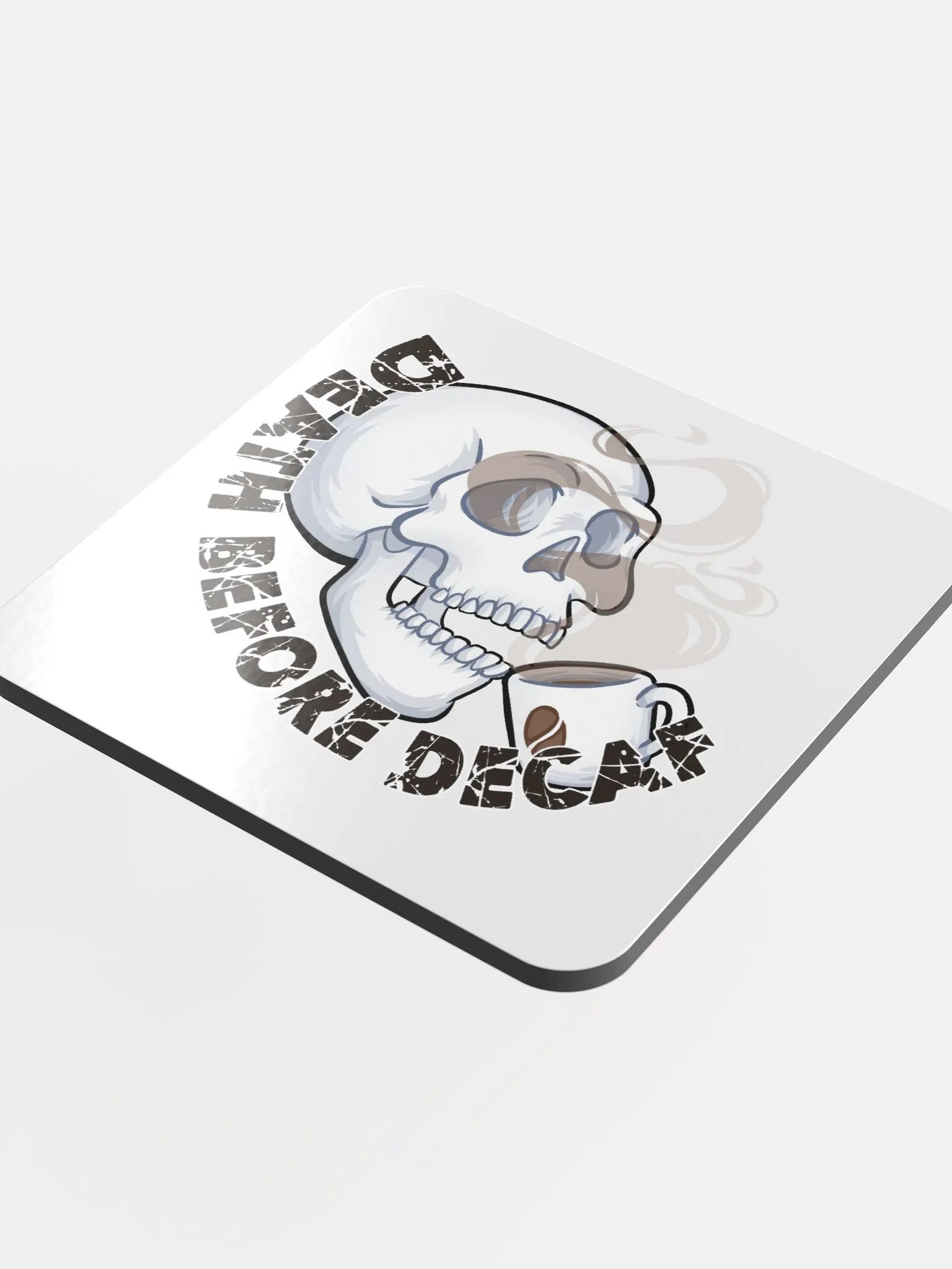 Death Before Decaf Drink Coaster product image (4)