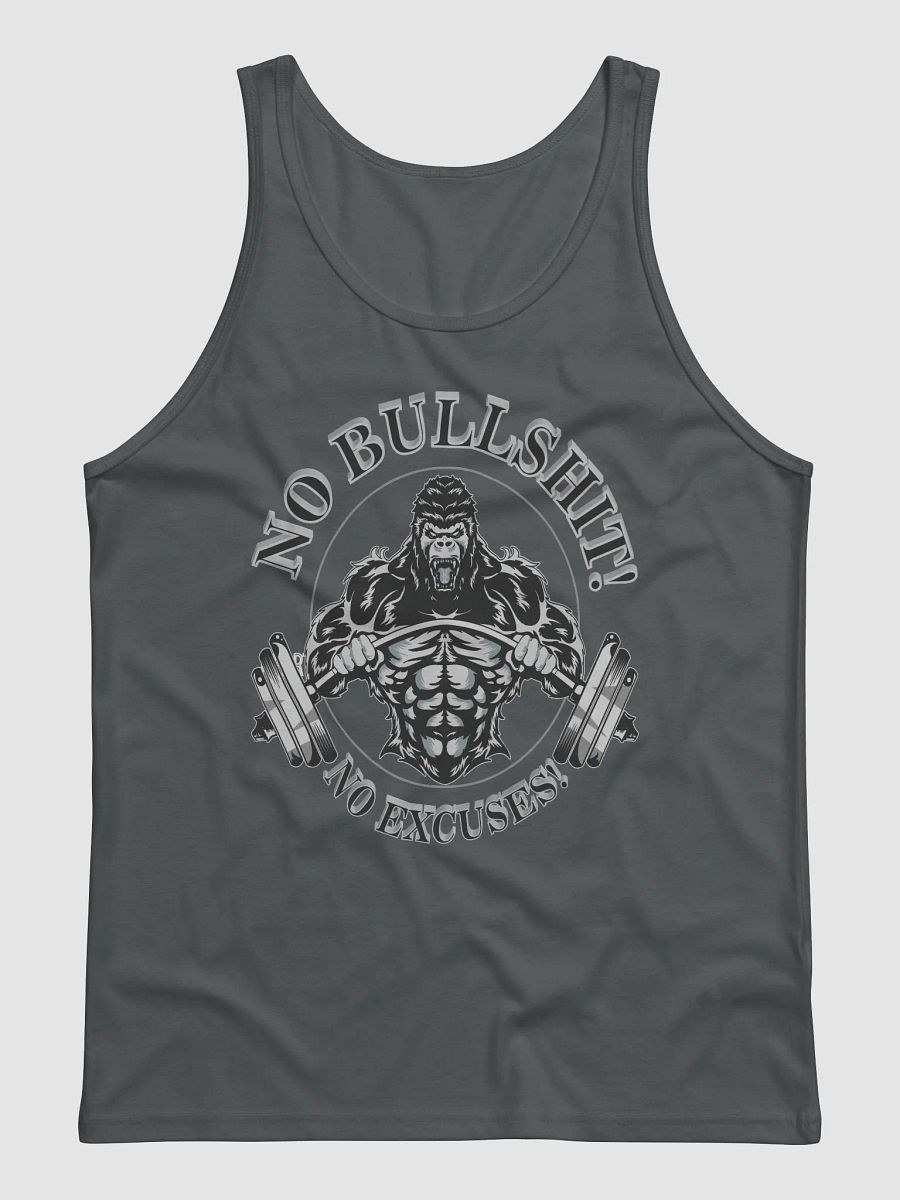 Workout Gym Fitness No Bullshit No Excuses Weightlifting Tshirt and Gifts Tanktop product image (2)
