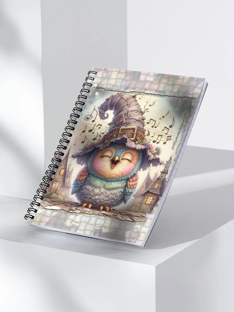 Enchanted Owl Dreams Spiral Notebook product image (5)