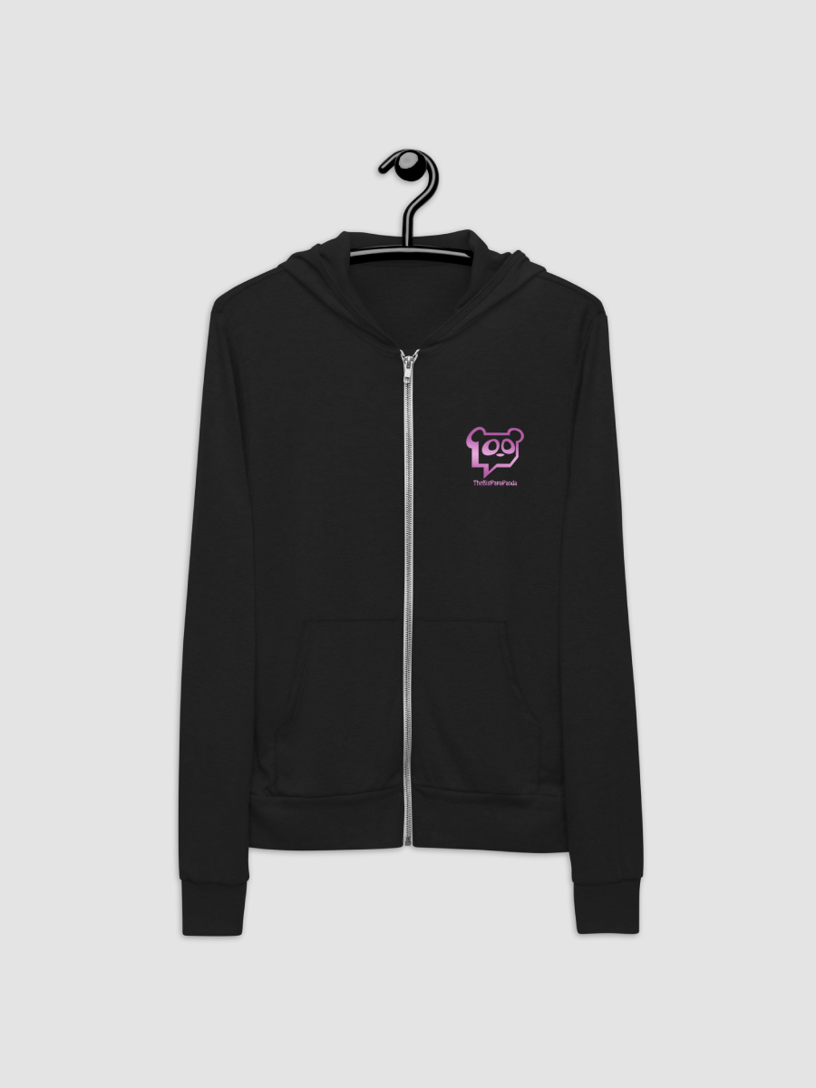 Pink Logo Unisex zip hoodie product image (3)