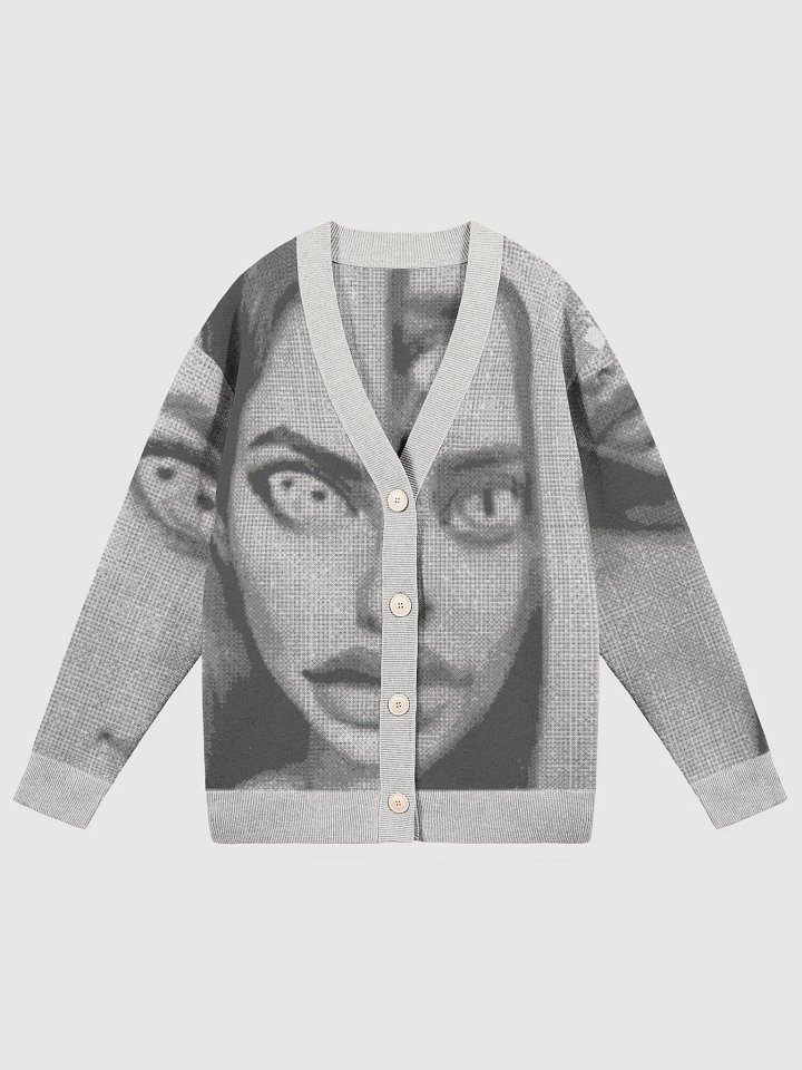 ai—selfies knit cardigan product image (4)