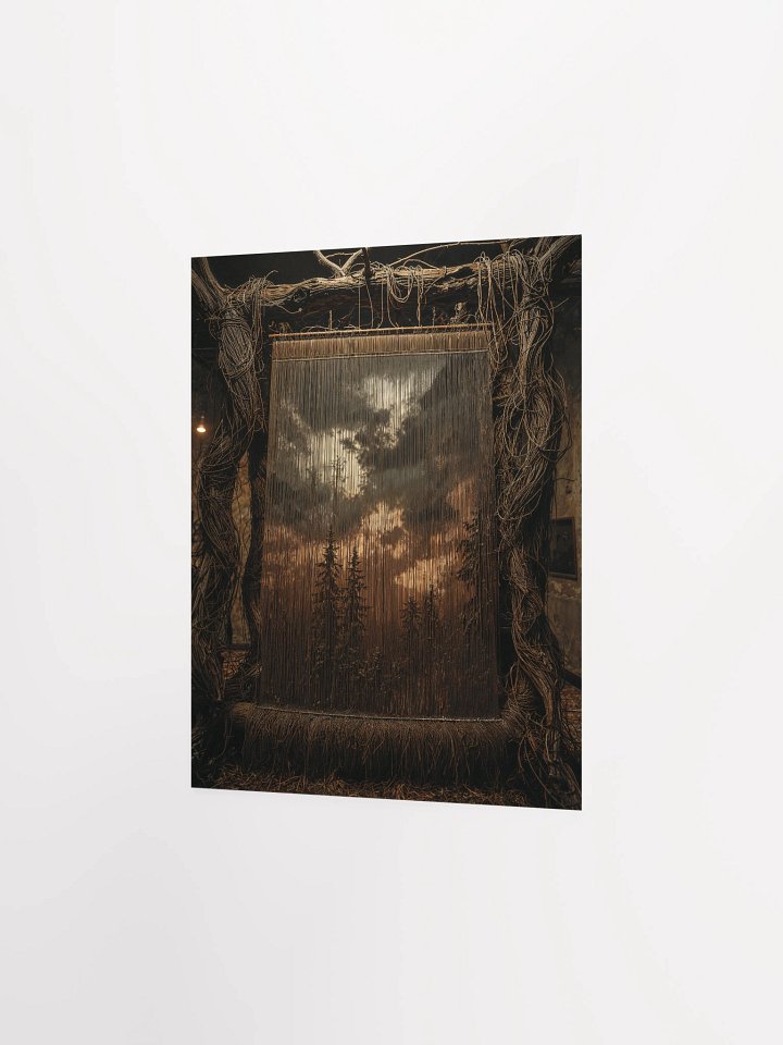 The Woven Forest Matte Poster product image (13)