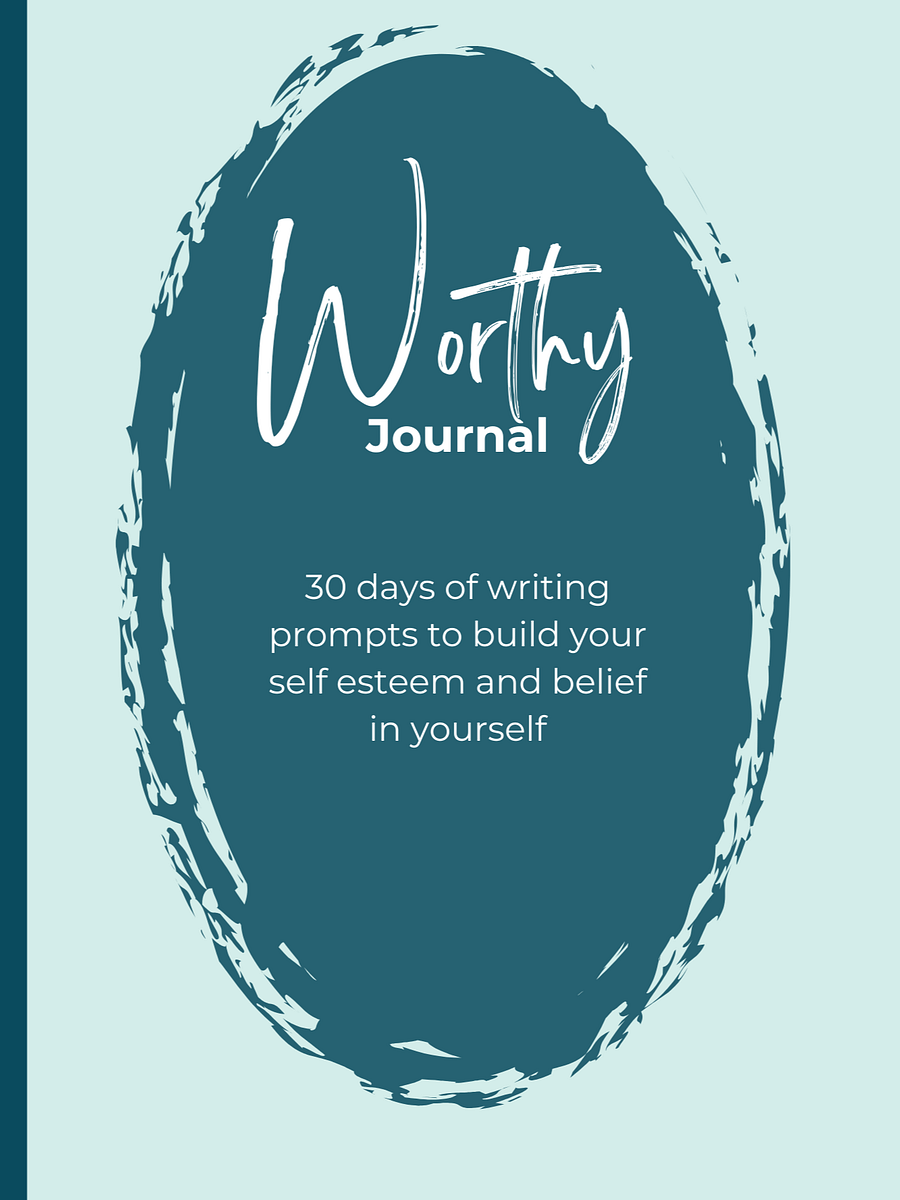 Worthy Journal: 30 days of writing prompts (DIGITAL DOWNLOAD/ PRINTABLE) product image (1)