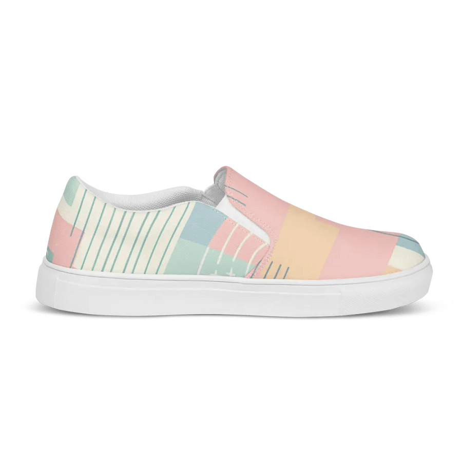Pastel Geometry Slip-Ons product image (10)