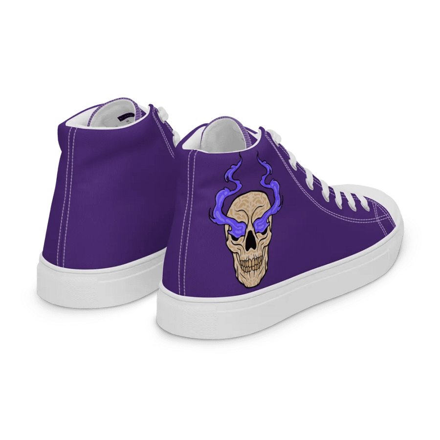 Women's Ethereal Flame Skull High Tops product image (5)