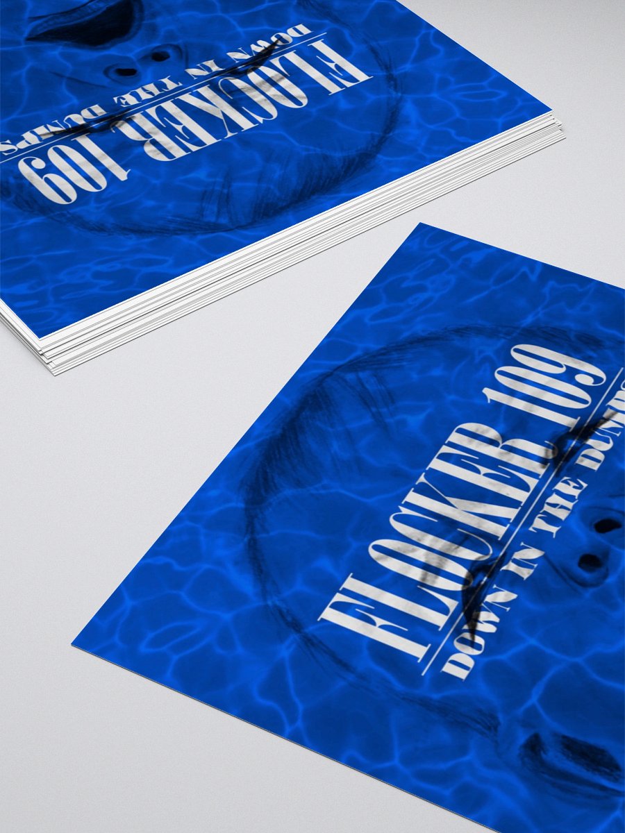 Flocker 109 "Down in the Dumps" Sticker product image (7)
