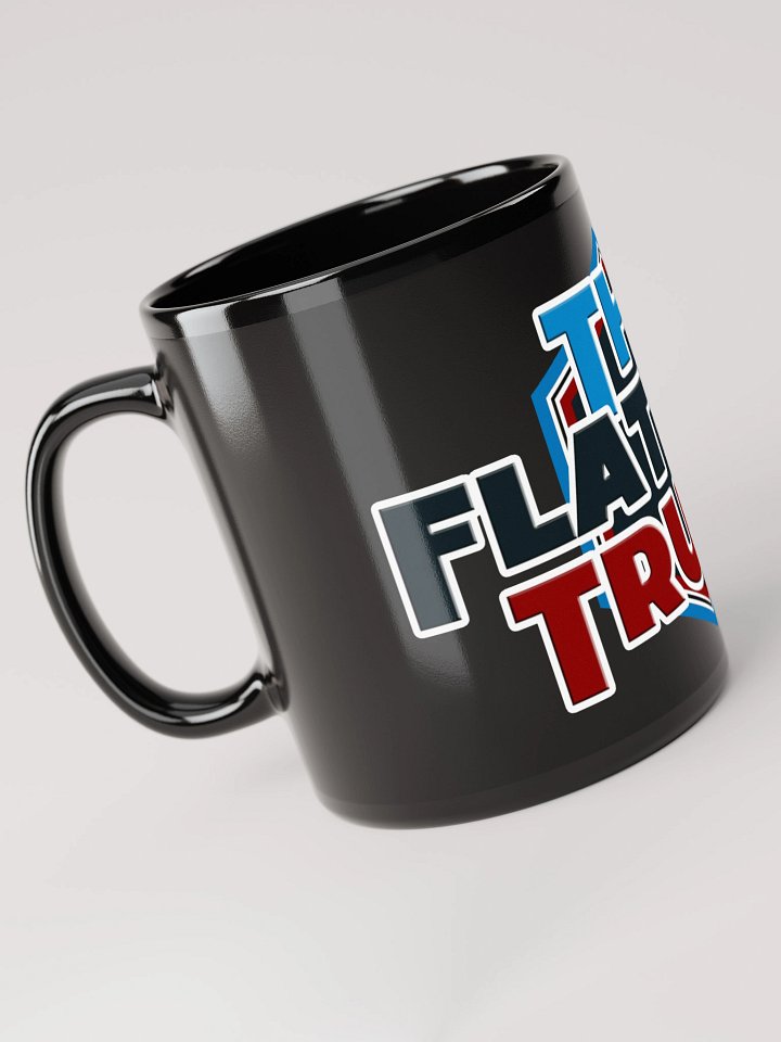TFOT Black Blue Hex Shield Mug product image (2)
