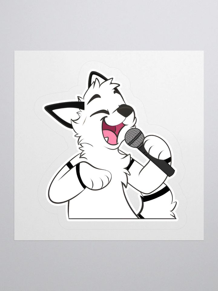 Bolt Singing Kiss Cut Stickers product image (1)