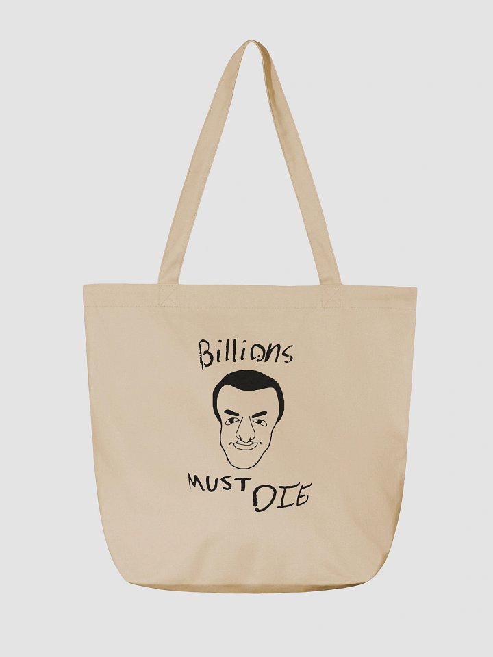 Billions Must DIE Tote OYSTER product image (2)