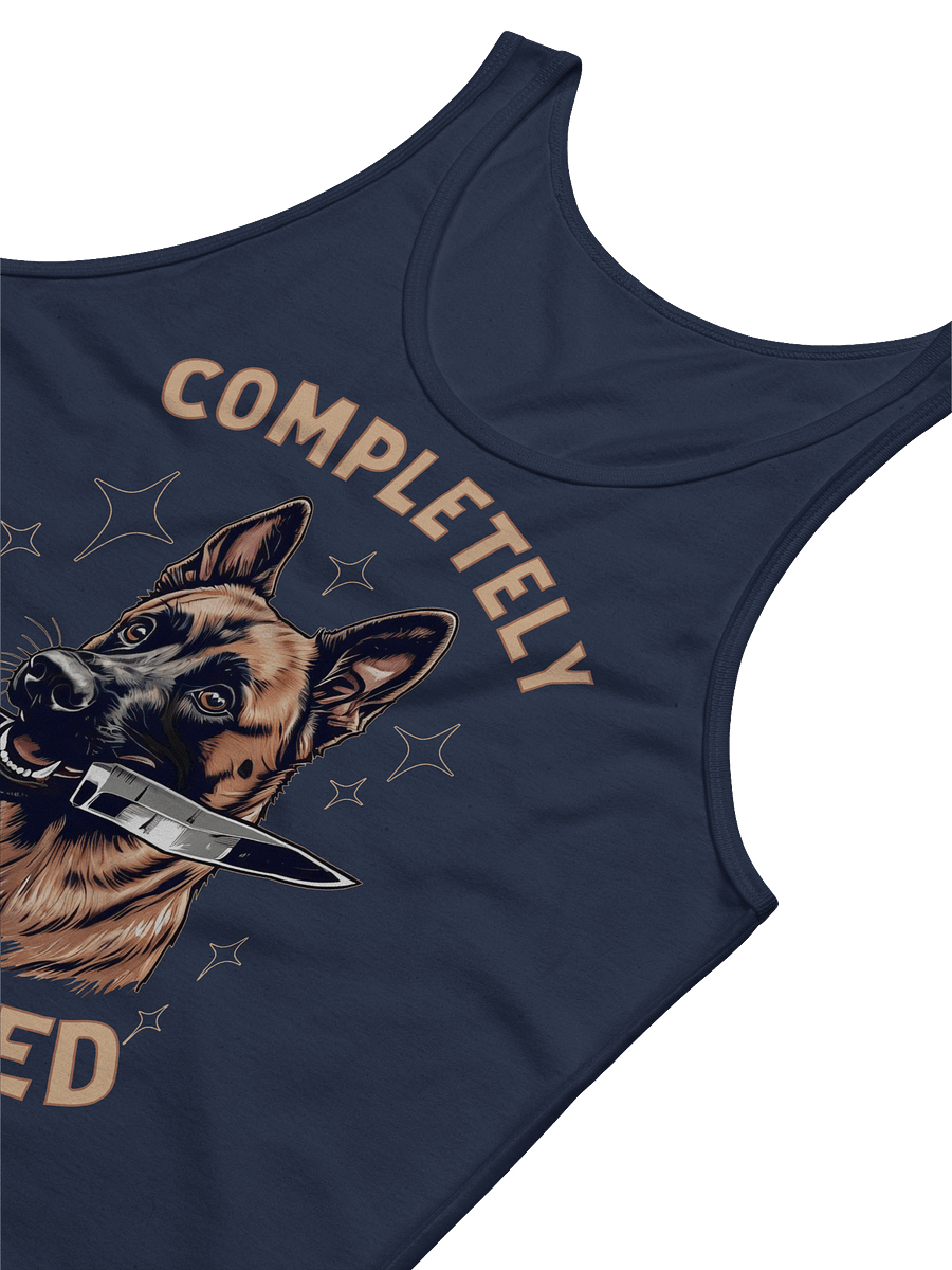 Completely Unhinged Malinois - Premium Unisex Tank Top product image (2)