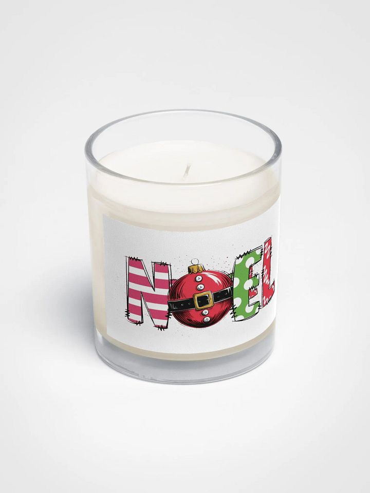 Noel Christmas Soy Wax Candle product image (2)