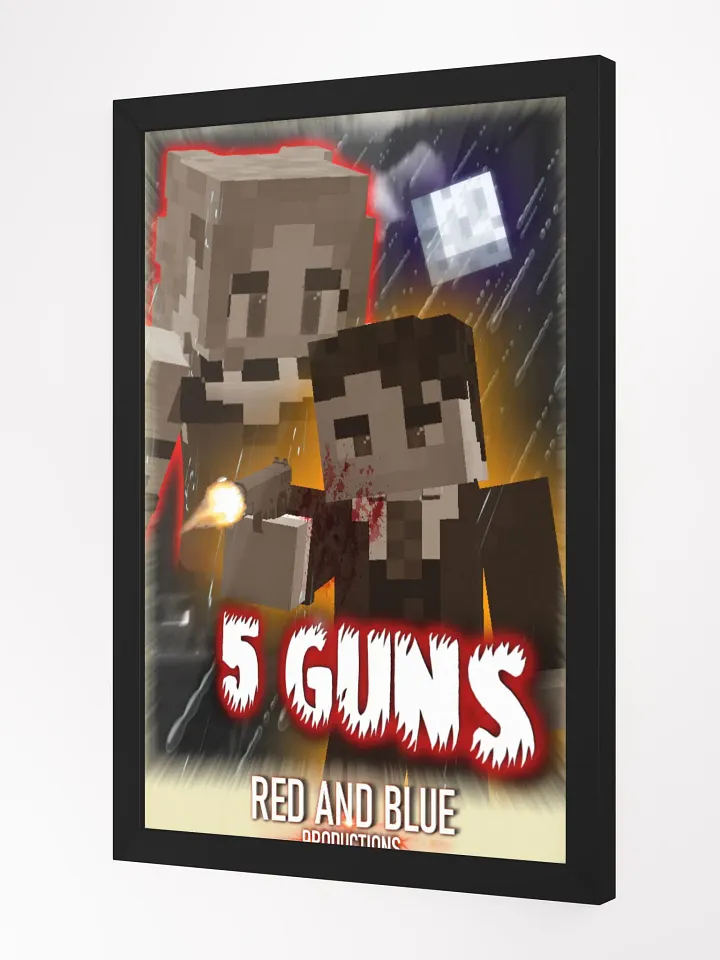 5 Guns™ Framed Matte Poster product image (4)
