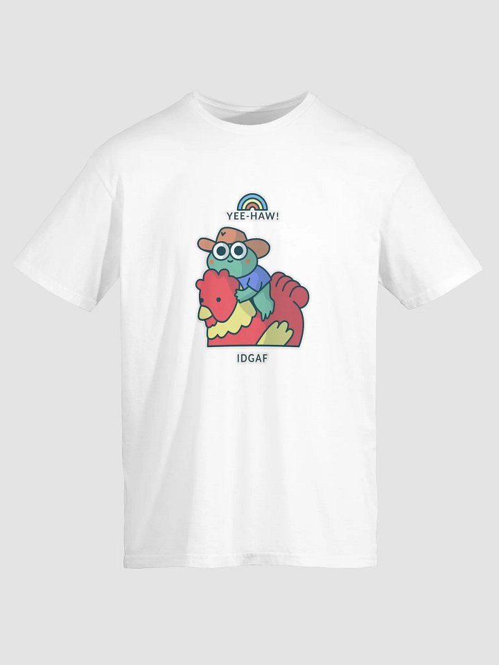 Yee-Haw Frog Cowboy T-Shirt product image (2)