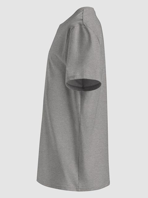 Photo showing Stanley/Stella Unisex Organic Ribbed Neck T-Shirt