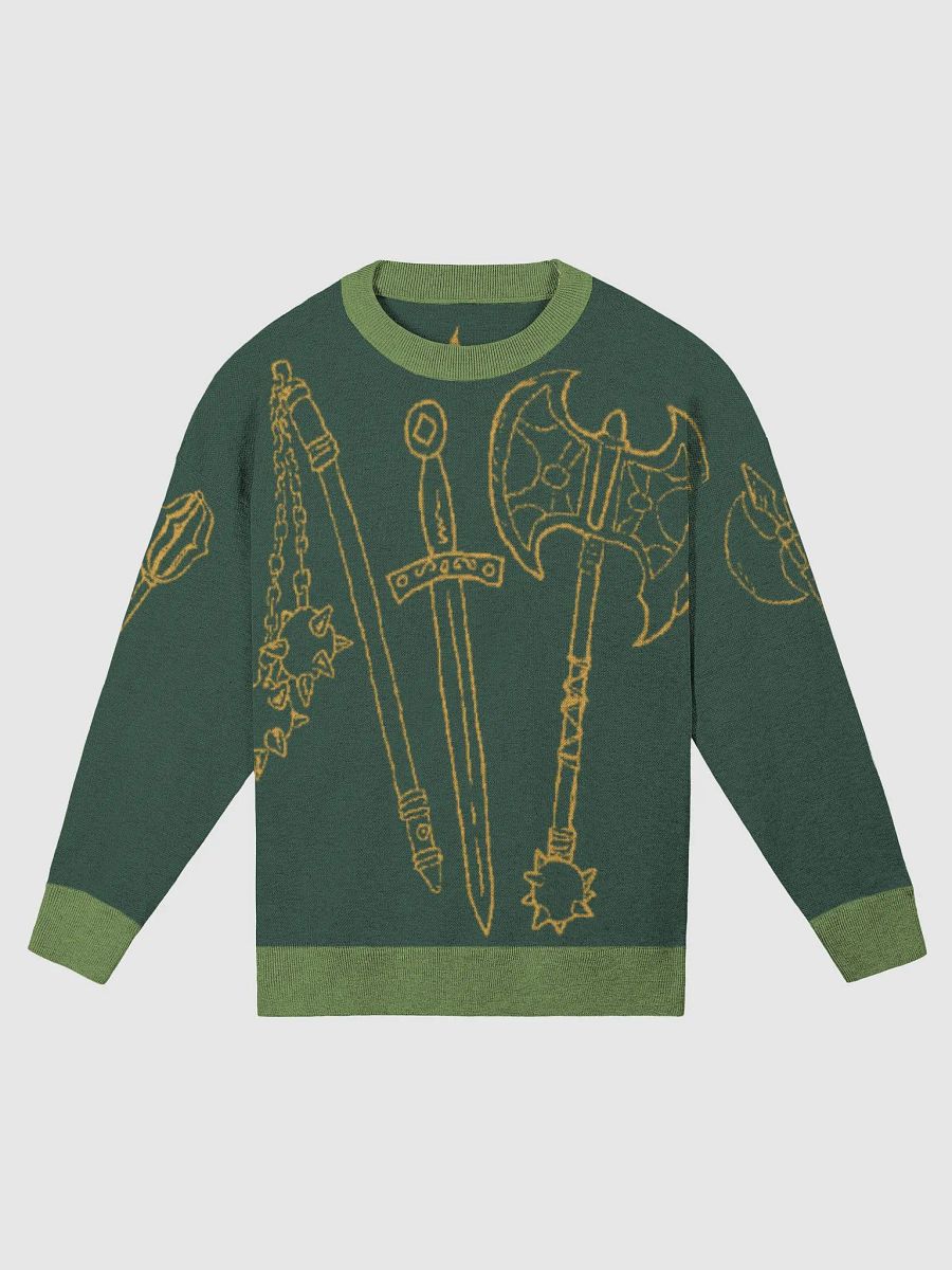 Armoury - knitted sweater - Green Yellow product image (1)