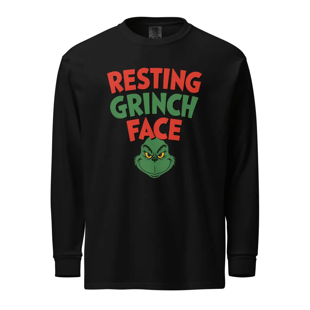 Mischievous Grinch Long Sleeve Shirt product image (1)