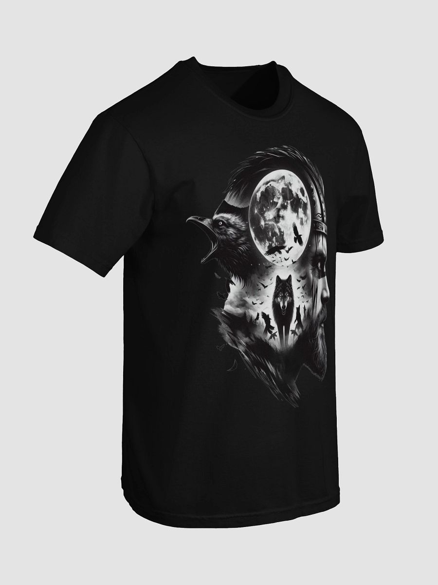 Forged In Valhalla: Odin’s Wolf Companions T-Shirt product image (90)
