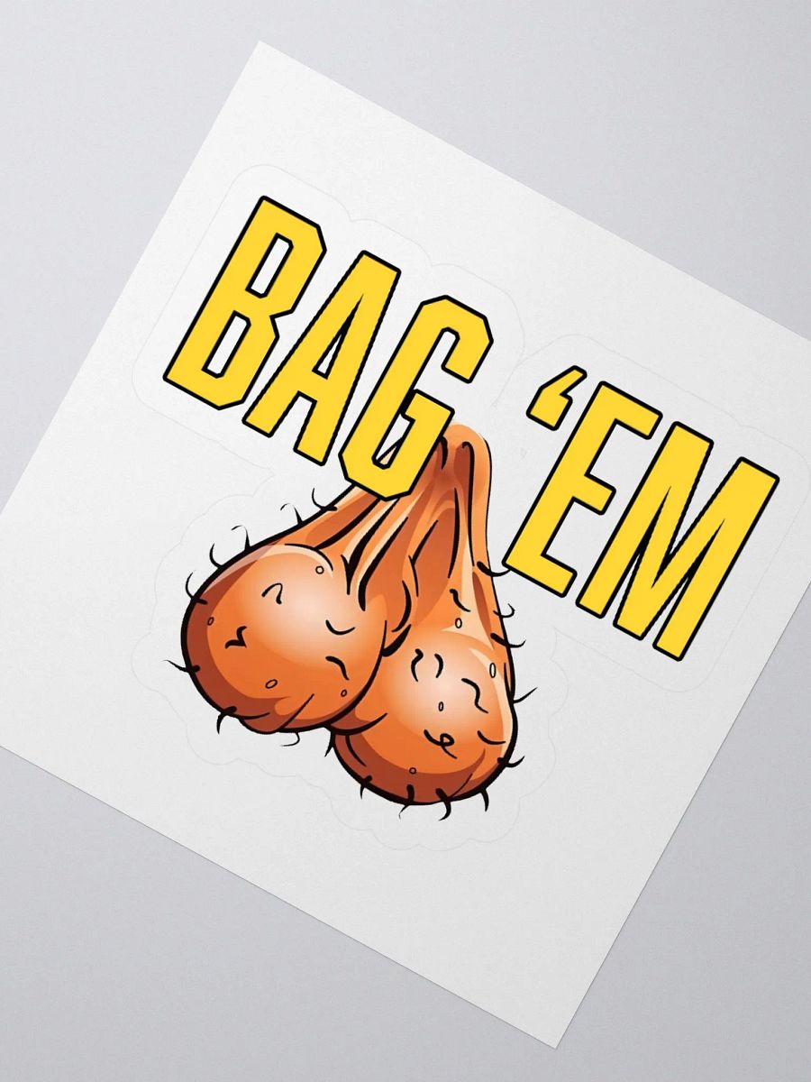 b1azed Bag 'Em kiss cut stickers – custom shapes with easy peeling product image (2)