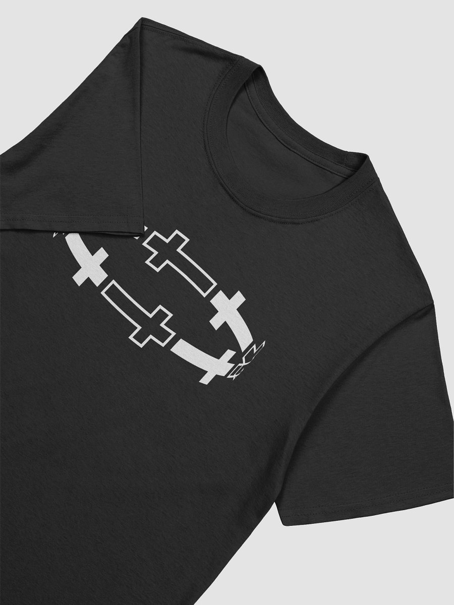 White Cross Circuit Unisex Tee product image (3)