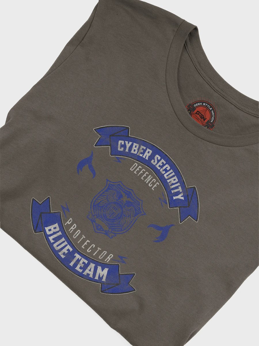 Cyber Security Blue Team Defender's Crest - Bella+Canvas Unisex T-Shirt (Super Soft Classic Fit) - Front Print product image (5)