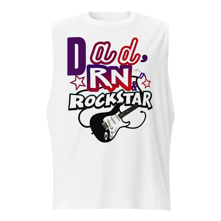 Rockstar Vibes Muscle Tank product image (1)