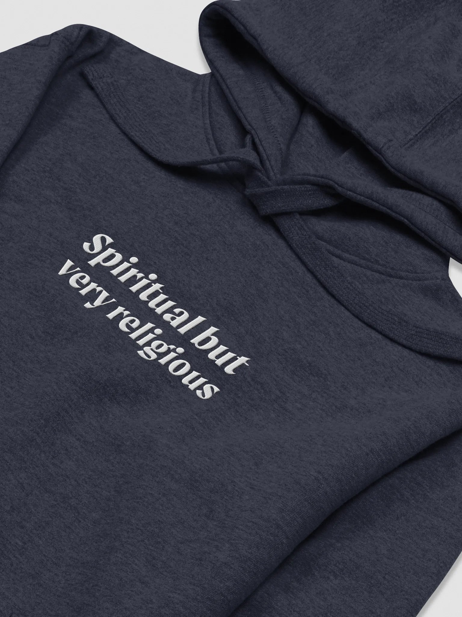 Embroidered Spiritual But Very Religious Hoodie product image (9)