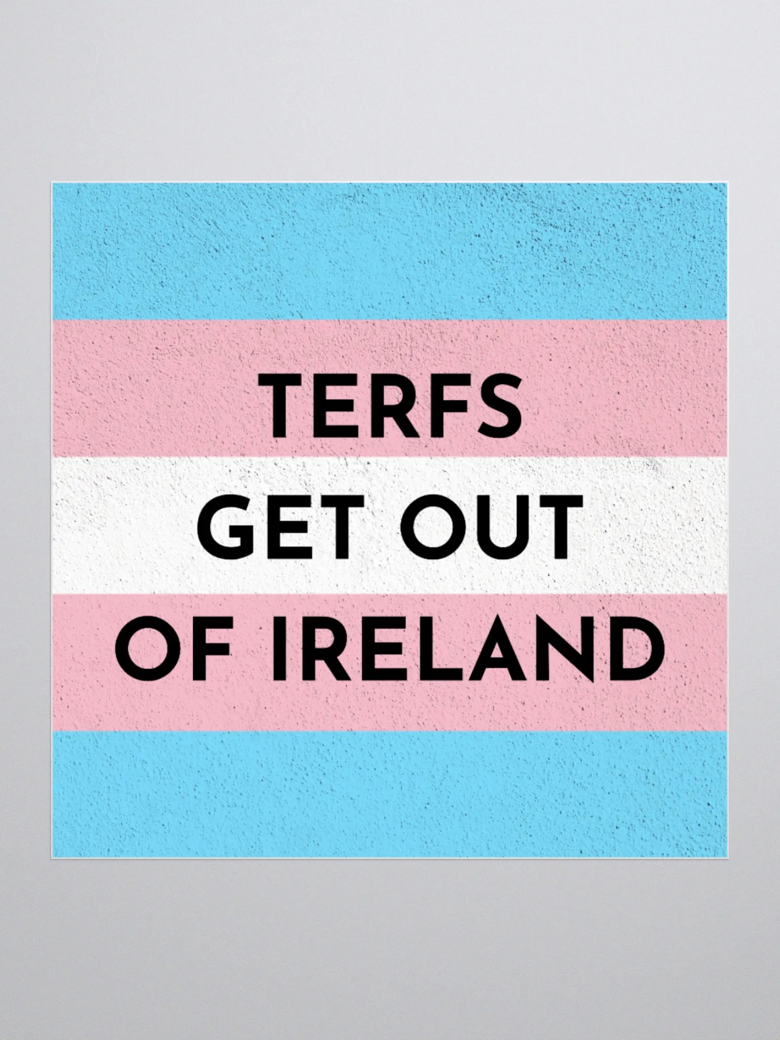 TERFS GET OUT OF IRELAND - Sticker product image (3)