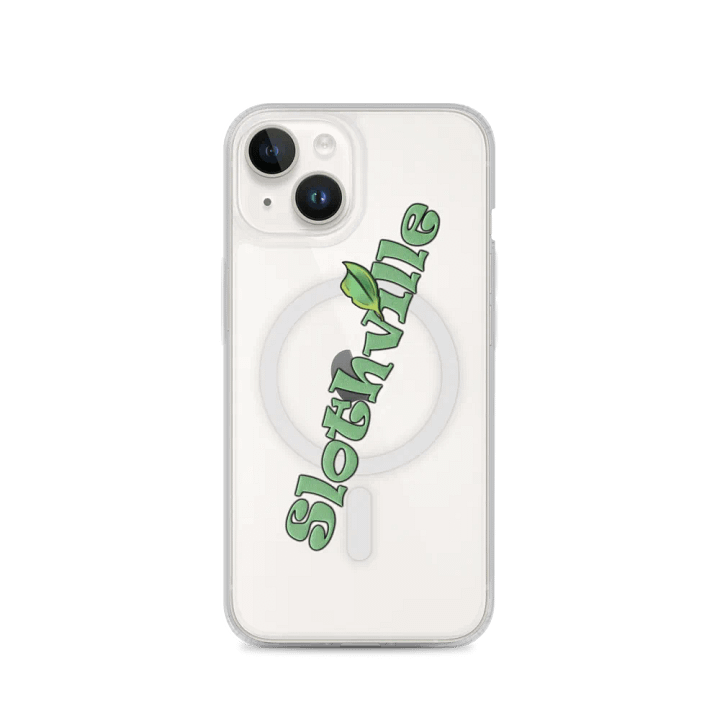 Slothville Green Leaf iPhone® Case product image (4)