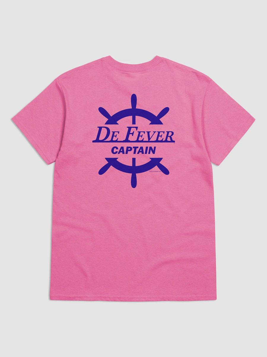 DeFever Captain - T-Shirt - Light Shirt w/Blue Logo product image (4)