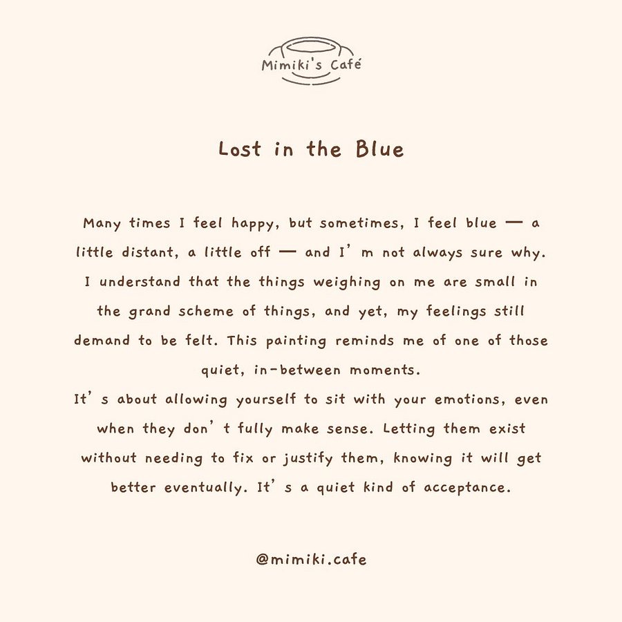 Lost in the Blue - Art Print product image (2)