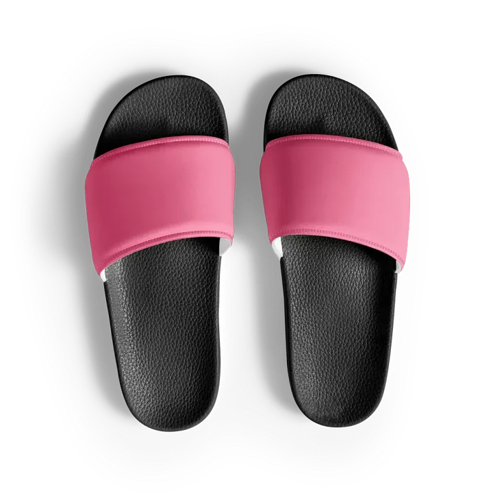 Pink/Black Women's Slides product image (1)