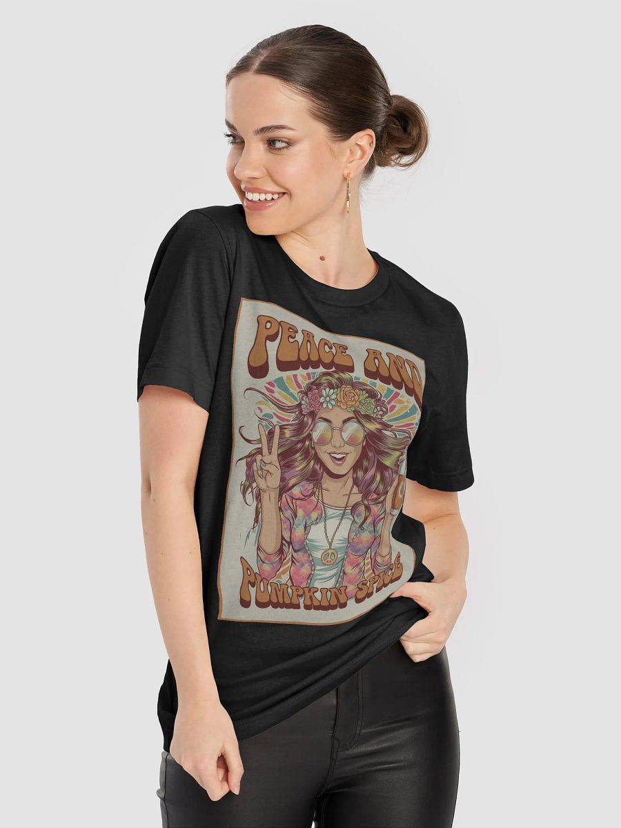 Women "PEACE AND PUMPKIN SPICE" supersoft T-Shirt product image (5)