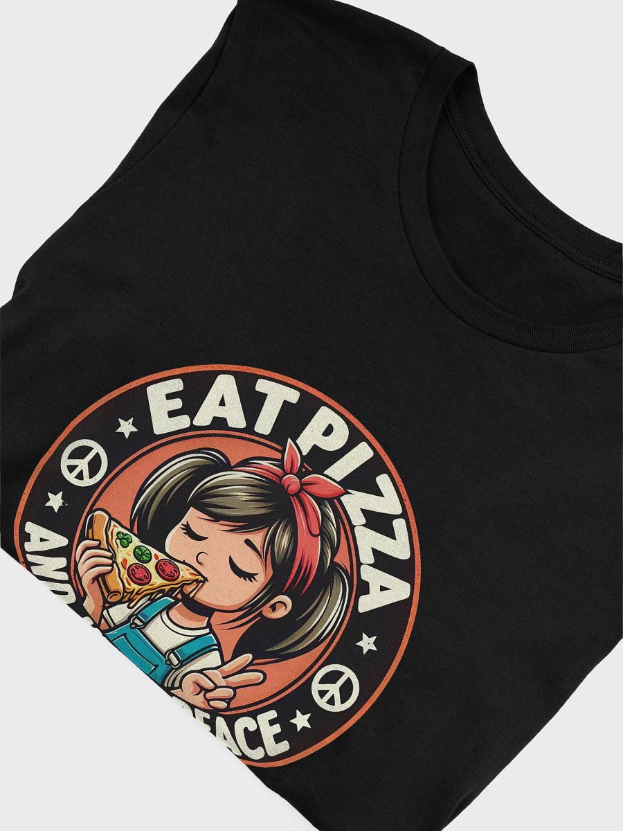 Pizza Peace Sign Graphic Tee product image (5)