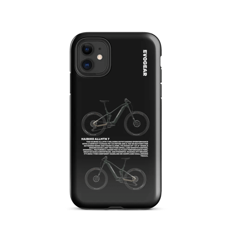 Black Haibike AllMTN 7 iPhone Case product image (47)