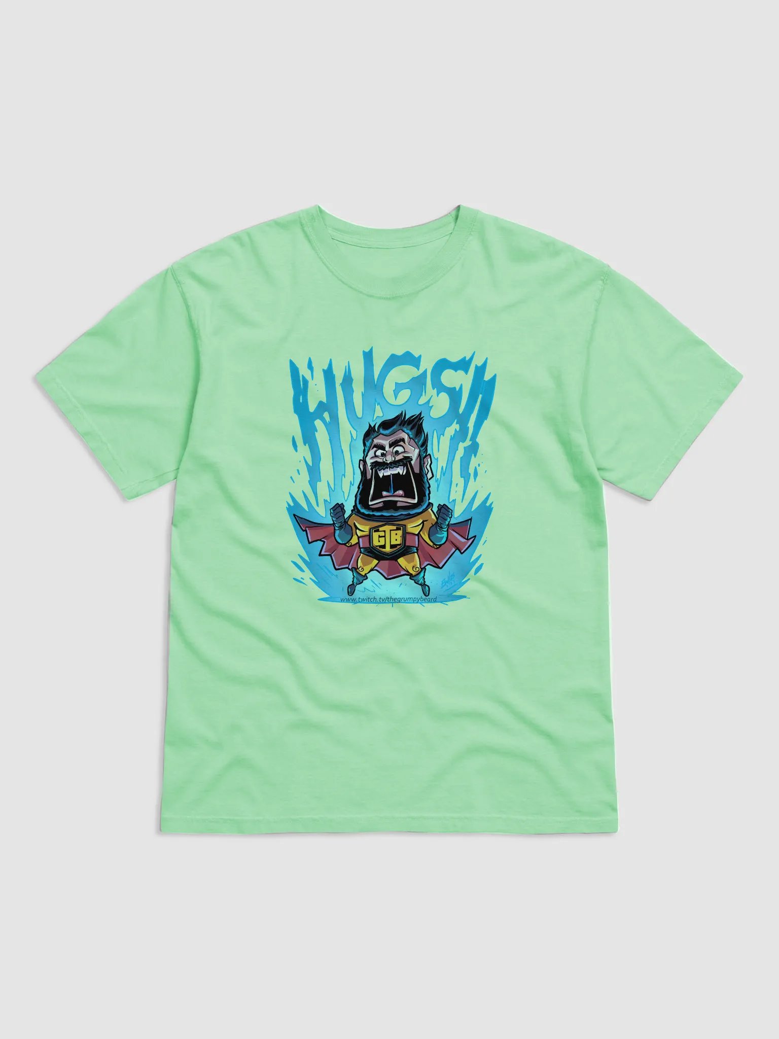 Wonderbeard Hugs - Heavyweight T-Shirt Relaxed fit product image (33)