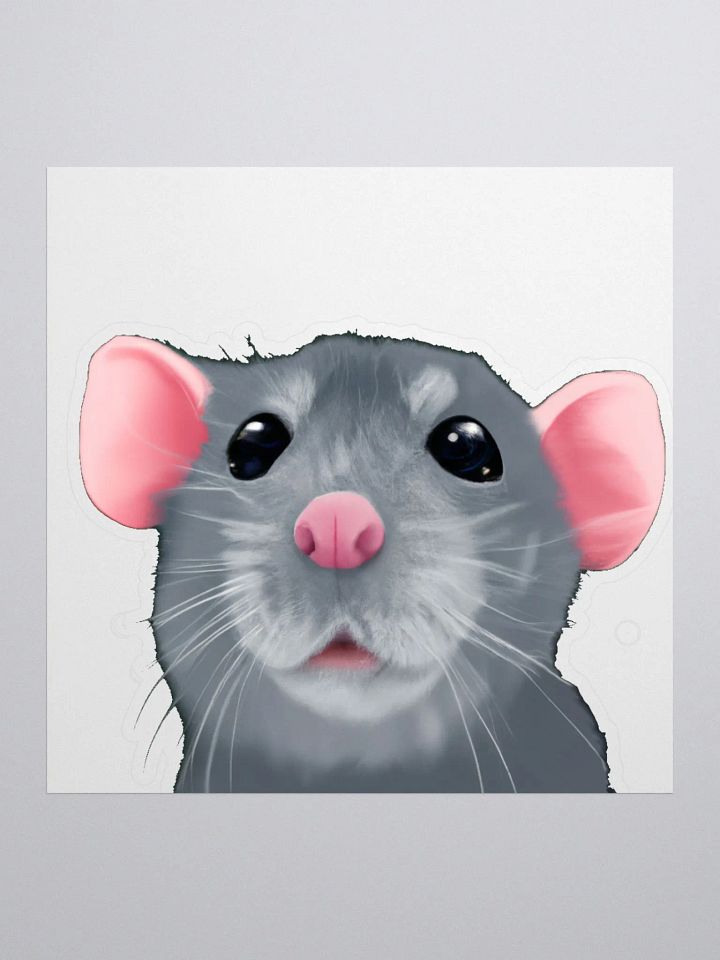 blue dumbo rat boy sticker product image (1)