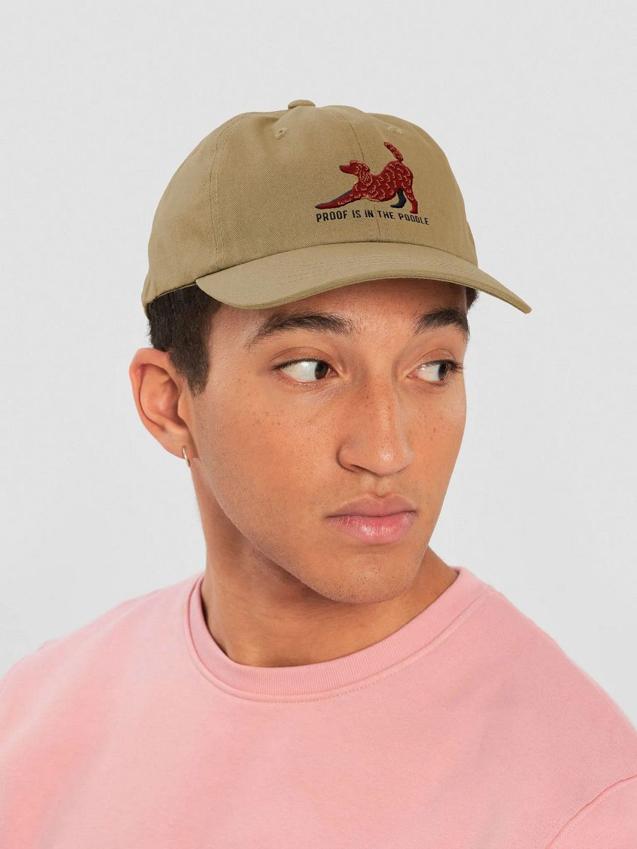 Proof Is In the Poodle Classic Dad Hat(Embroidered) of a Poodle(Chocolate) product image (3)