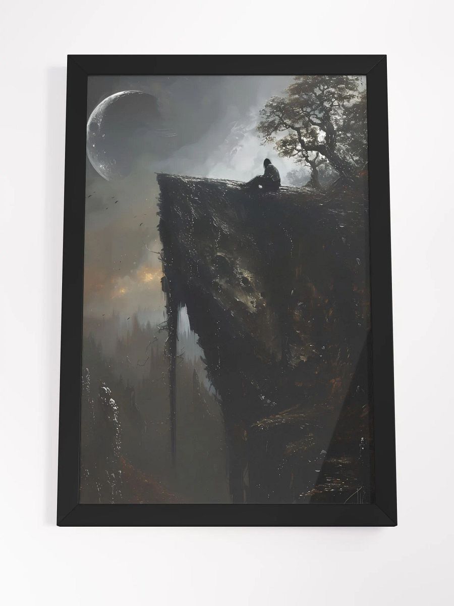 Moonlit Solitude Framed Poster product image (4)